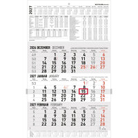 ZETTLER 3-Monatskalender groß 2027, 30 × 48,5...