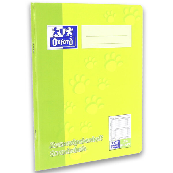 Hausaufgabenheft A5 Grundschule 24 Blatt Oxford