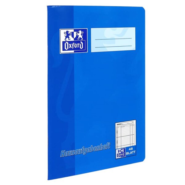 Hausaufgabenheft A5 48 Blatt Oxford