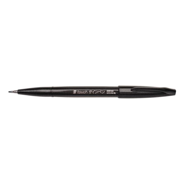 Faserschreiber SignPen Brush schwarz