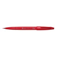 Faserschreiber SignPen Brush rot