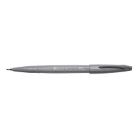 Faserschreiber SignPen Brush grau
