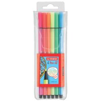 Fasermaler Pen 68 Etui 6 St&uuml;ck