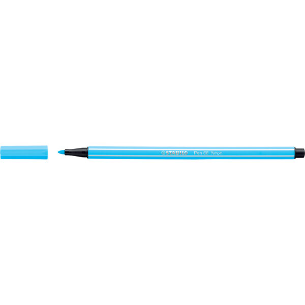 Fasermaler Pen 68 neonblau