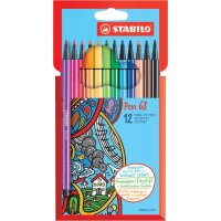 Fasermaler Pen 68 Etui 12 St&uuml;ck