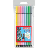 Faserschreiber Pen 68 pastell