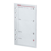 BSB Kalendereinlage Kompakt A6 2027, 9,5 × 16,7 cm...