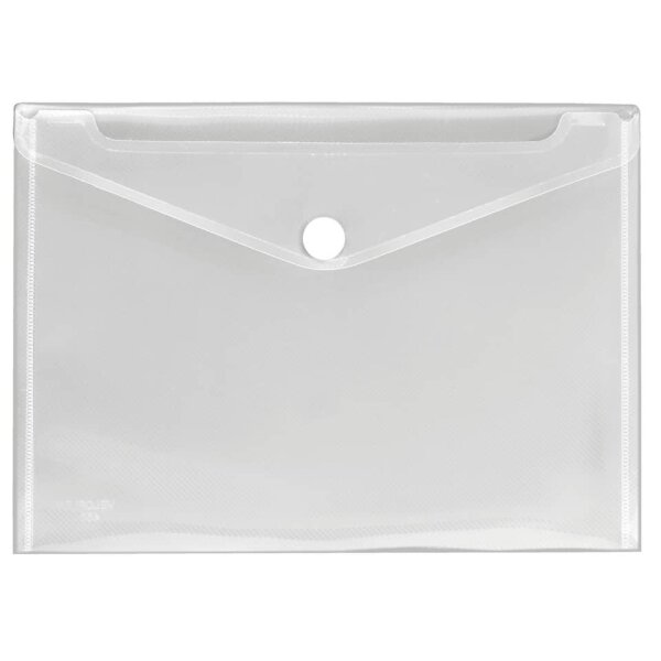 Veloflex Dokumententasche Crystal A4, 0,20 mm – Transparent