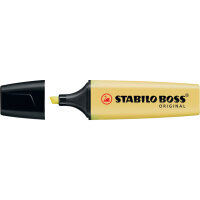Textmarker Boss pastell pudriges gelb
