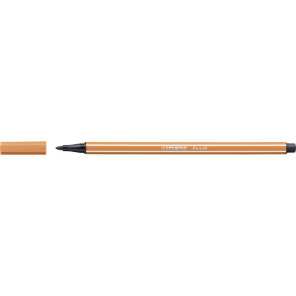 Fasermaler Pen 68 dunkelocker