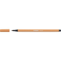 Fasermaler Pen 68 dunkelocker
