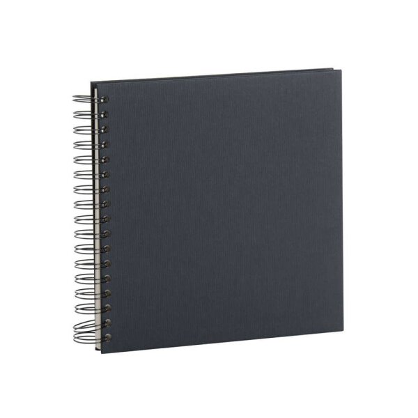 Rössler S.O.H.O. Fotoalbum 23 × 23 cm, 60 Seiten – Schwarz/Offwhite