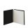 Rössler S.O.H.O. Fotoalbum 23 × 23 cm, 60 Seiten – Schwarz/Offwhite