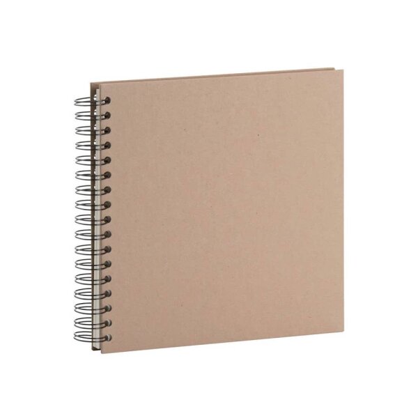 Rössler S.O.H.O. Fotoalbum 23 × 23 cm, 60 Seiten – Kraft/Offwhite