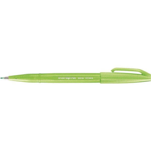 Faserschreiber SignPen Brush knospengr&uuml;n