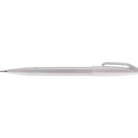 Faserschreiber SignPen Brush schneegrau