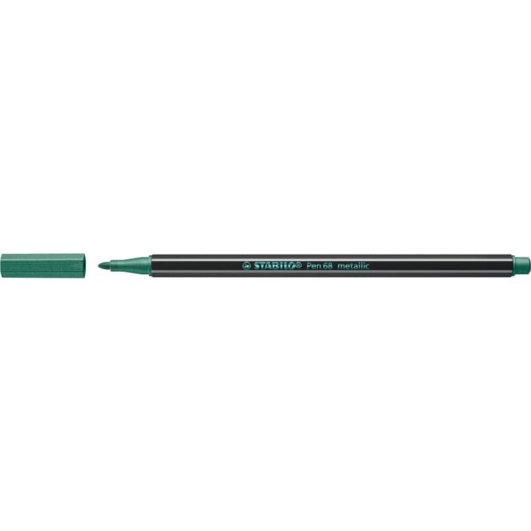 Fasermaler Pen 68 metallic gr&uuml;n