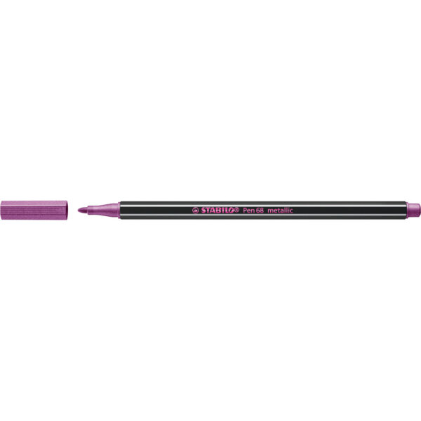 Fasermaler Pen 68 metallic rosa