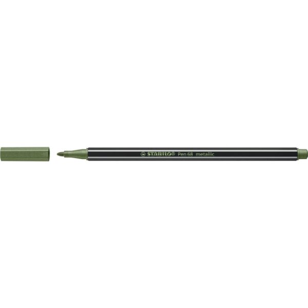 Fasermaler Pen 68 metallic hellgr&uuml;n