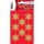 HERMA Schmucketiketten Sterne 6-zackig Gold Ø 33 mm – 24 Sticker, 3 Blatt