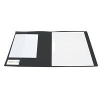 Schnellhefter A4 PP transluzent schwarz