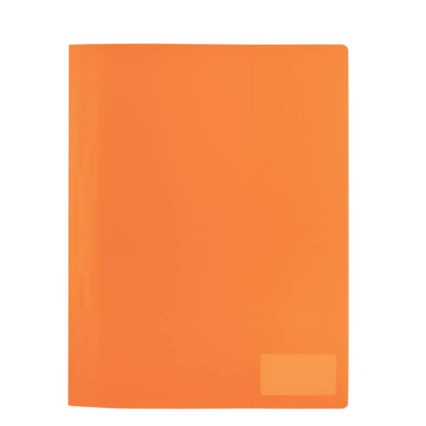 Schnellhefter A4 PP transluzent orange