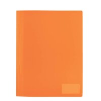 Schnellhefter A4 PP transluzent orange