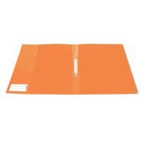 Schnellhefter A4 PP transluzent orange