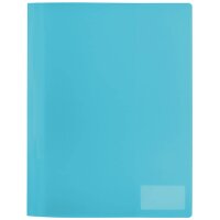 Schnellhefter A4 PP transluzent hellblau