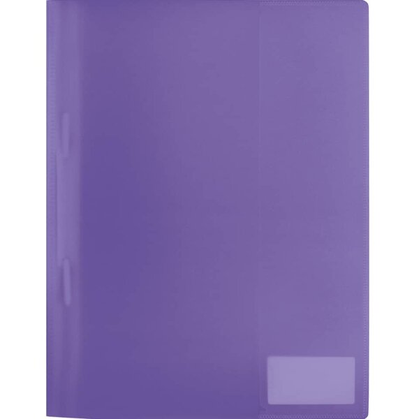 Schnellhefter A4 PP transluzent violett