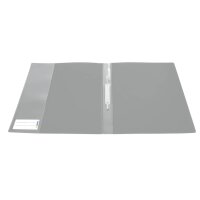 Schnellhefter A4 PP transluzent grau