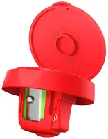 Dosenspitzer rot für Woody Ø16mm