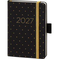 BSB V-Book Buchkalender A6 2027, 1 Woche/2 Seiten –...