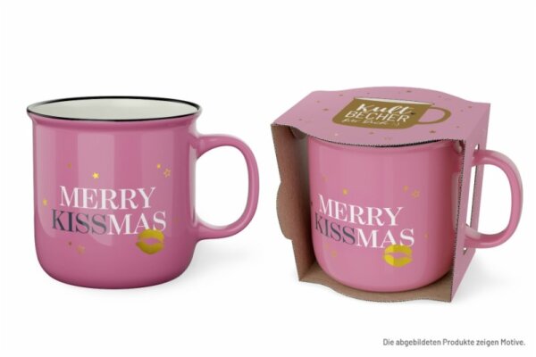 la vida Kultbecher „Merry Kissmas“ – 250 ml