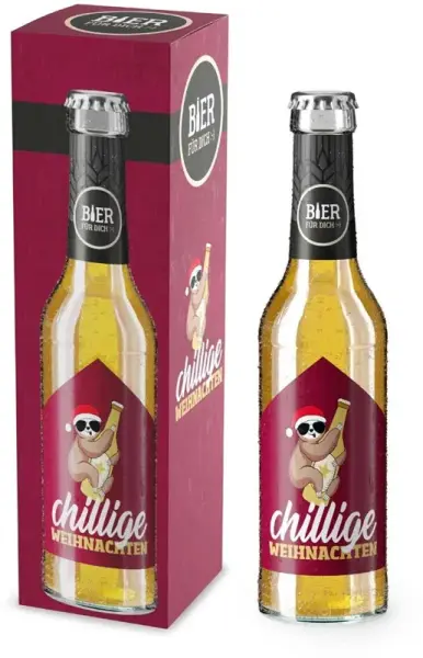 Bier 0,33l chillige Weihnachten