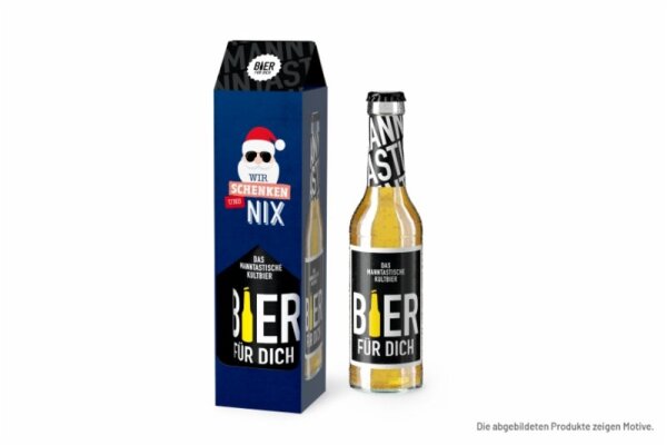 Bier 0,33l Wir Schenken uns nix