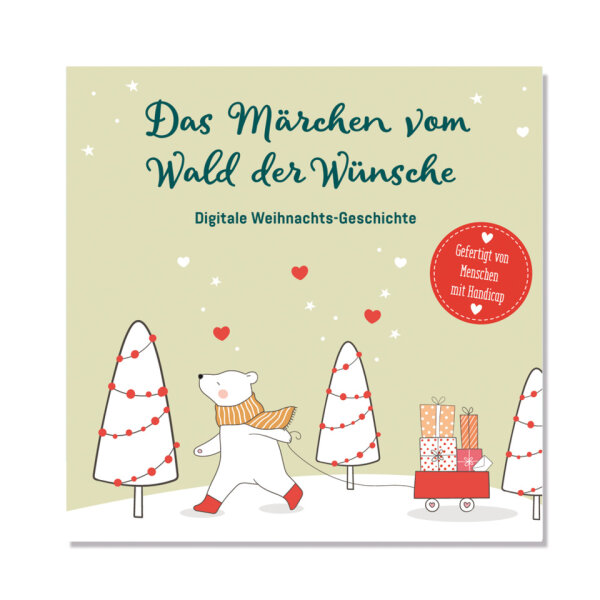 Wunderle Das Märchen vom Wald der Wünsche – Weihnachtsgeschichte mit QR-Code