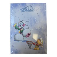 Notizblock A6  Diddl Schneeball