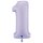XXL &ndash; Zahlenballon 1 &ndash; Satin Lilac