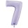 XXL &ndash; Zahlenballon 7 &ndash; Satin Lilac