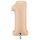 XXL &ndash; Zahlenballon 1 &ndash; Satin Nude
