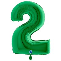 XXL &ndash; Zahlenballon 2 &ndash; Green