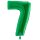 XXL &ndash; Zahlenballon 7 &ndash; Green
