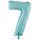 XXL &ndash; Zahlenballon 7 &ndash; Pastel Blue