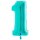 XXL &ndash; Zahlenballon 1 &ndash; Tiffany