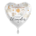 Folienballon Baby Neutral &ndash; Kleines Wunder