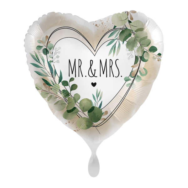 Folienballon Mr. & Mrs. Natural