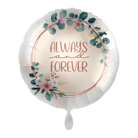 Folienballon Blooming Forever Love