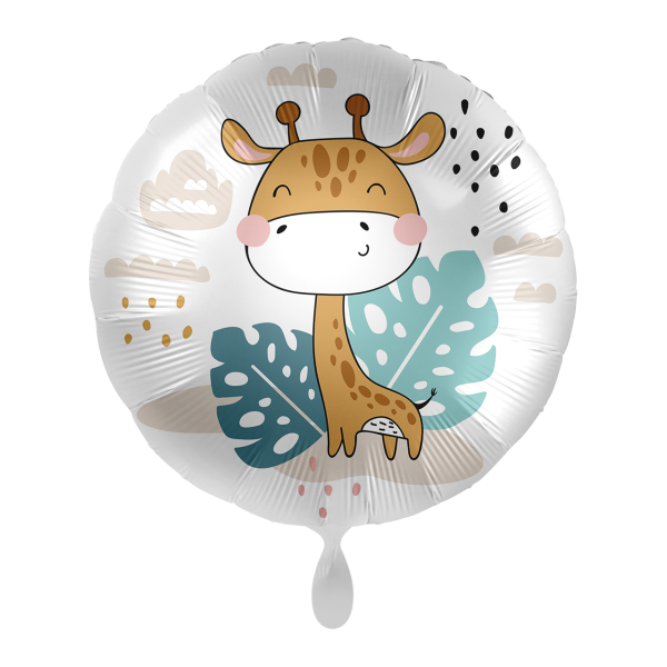 Folienballon Jungle Giraffe &ndash; UNI