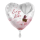 Premioloon Herz-Folienballon 43 cm „Ewige Liebe“